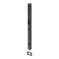 Stainless steel 300mm Universal Flush Bolt by Style Finish Doorware for surface or flush mount door security.