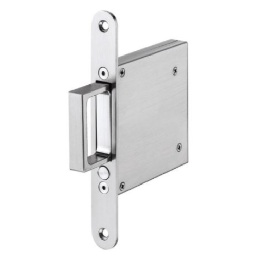 Heavy Duty Integrated Edge Pull in Satin Stainless
