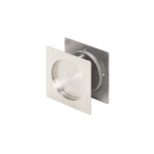 Square Cavity Sliding Passage Set in Satin Stainless
