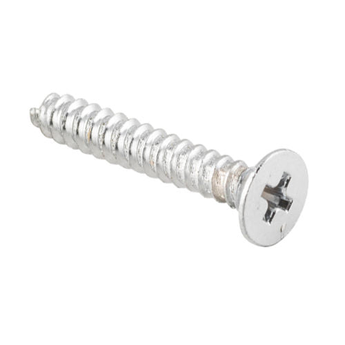 Screw Hinge Packet 50 Chrome Plated L32mm 10 Gauge in Chrome Plated