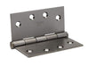 SS Butt Hinge, Fixed Pin - 100 x 100 x 2.5mm in Graphite Nickel