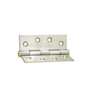 SS Butt Hinge, Fixed Pin - 100 x 100 x 2.5mm in Satin Stainless