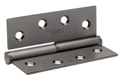 GN Lift Off Hinge, 100 x 75 x 2.5mm - Right Hand in Graphite Nickel