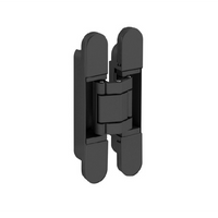 Adjustable Concealed Hinge, 150 Degrees - 60KG Rating in Black