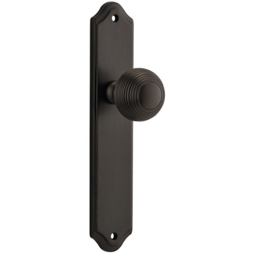 Door Knob Guildford Shouldered Latch Signature Brass H237xW50xP60mm in Signature Brass
