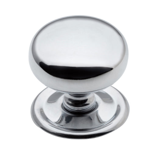 Cupboard Knob Classic Chrome Plated D38xP36mm in Chrome Plated