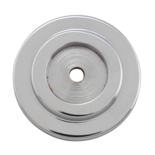Backplate For Domed Cupboard Knob Chrome Plated D38mm in Chrome Plated