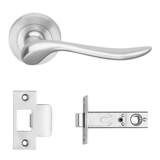 Bella set on R10 incl. latch bolt 60mm B/S in Special Finish 2