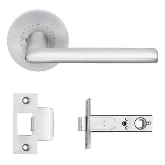 Catalina privacy set on R20 inc. latch bolt 60mm in Special Finish 2