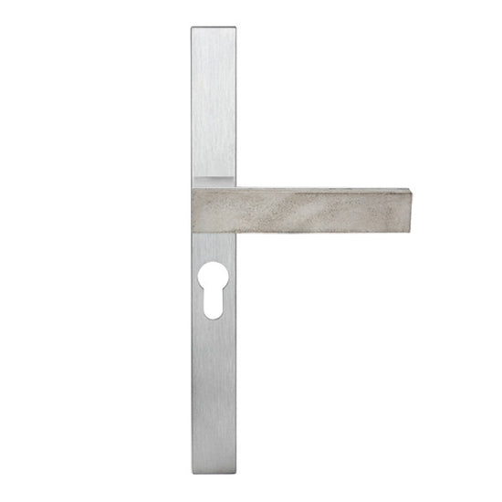 Concrete Quad half set ext 47.5mm euro cyl 557 in Special Finish 2