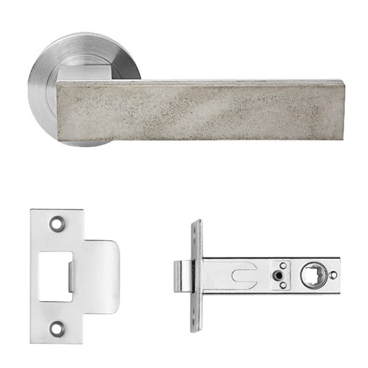 Concrete Quad set on R10 inc.latch bolt 60mm B/S in Special Finish 2