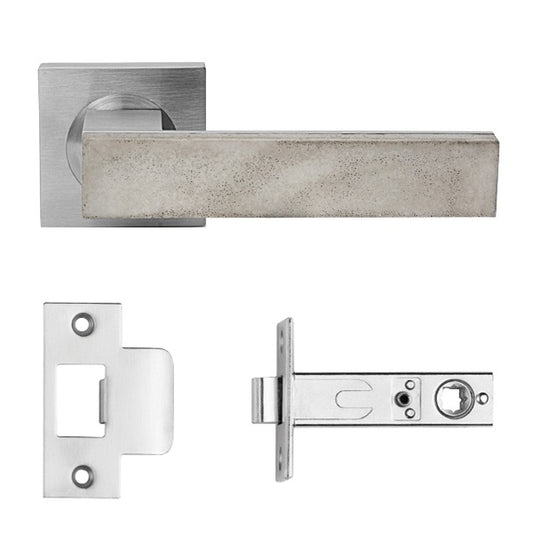 Concrete Quad set on R50 inc.latch bolt 60mm B/S in Special Finish 2