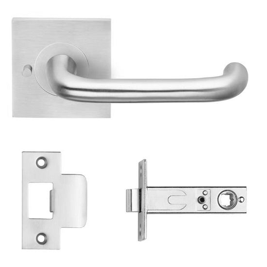 Daniela privacy set on R70 inc. latch bolt 60mm in Special Finish 2