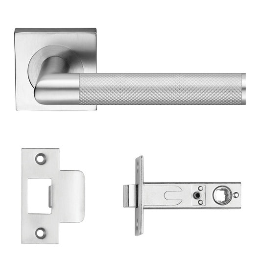 Full privacy set incl. latch bolt 60mm B/Set in Special Finish 2