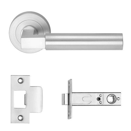Lanex set on R10 incl. latch 60mm B/S in Special Finish 2