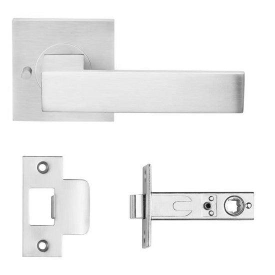 Quad privacy set on R70 inc. latch bolt 60mm B/S in Special Finish 2