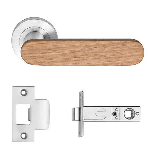 Timber Club set on R10 inc. latch bolt 60mm B/S in Special Finish 2
