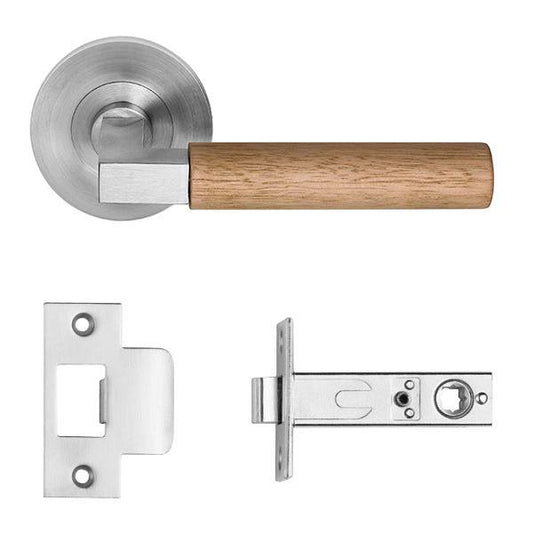 Timber Lanex on R20 inc. latch bolt 60mm B/S in Special Finish 2