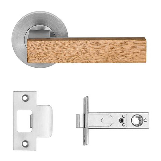 Timber Quad on R20 inc. latch bolt 60mm B/S in Special Finish 2