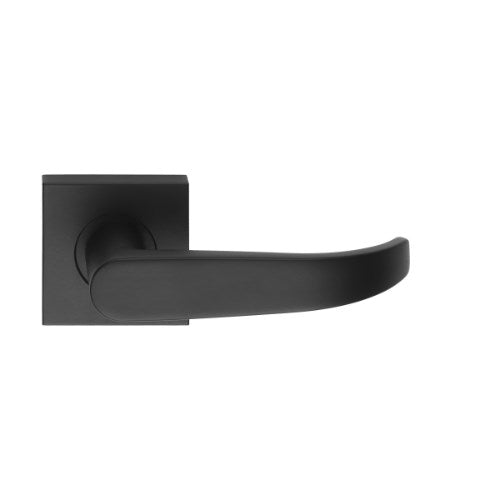 MDZ Lever 26 on 57mm x 57mm Square Rose. 316 in Black