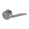 CASTILE Door Handles on Ø65mm Rose (Latch/Lock Sold Seperately) in Satin Stainless