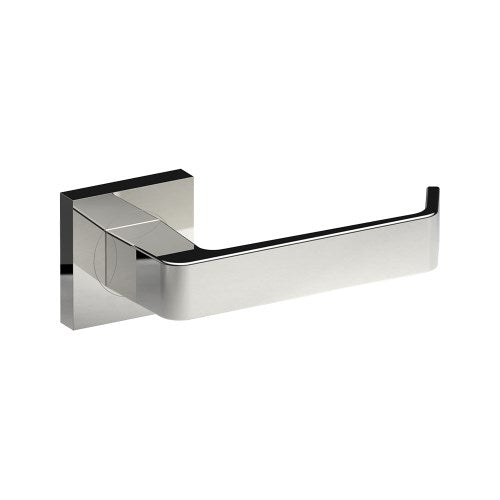 DIJON Door Handles on Square Rose Concealed Fix Rose (Latch Sold Seperately) in Polished Stainless