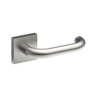 Stainless steel safety door handle by Style Finish Doorware mounted on a door for secure access.