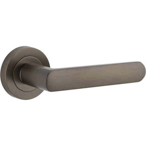 Door Lever Osaka Round Rose Signature Brass D52xP55mm

(Latch/Lock Sold Separately) in Signature Brass