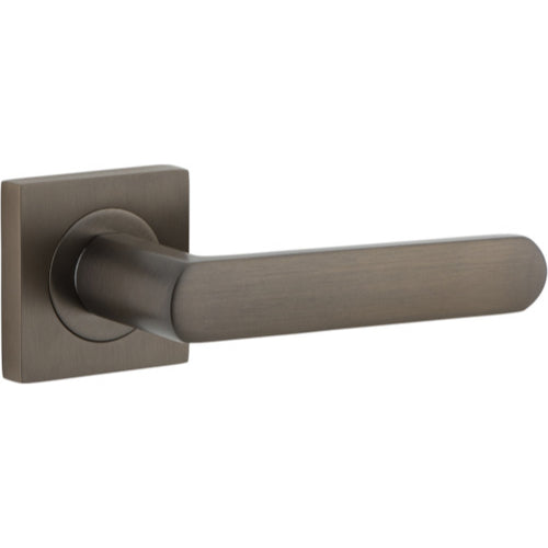 Door Lever Osaka Square Rose Signature Brass H52xW52xP55mm

(Latch/Lock Sold Separately) in Signature Brass