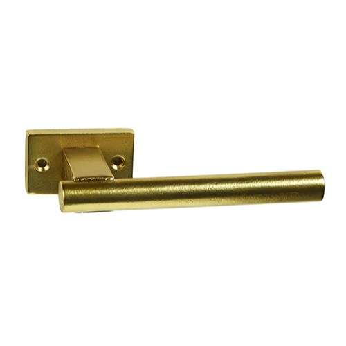 CORE - LEVER HANDLE / AGED GOLD / SPRING LOADED in Aged Gold