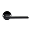 VILLE-LEVER HANDLE / BLACK / SPRING LOADED in Black