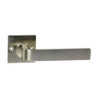 LIV-LEVER HANDLE / OLD SILVER / SPRING LOADED in Old Silver