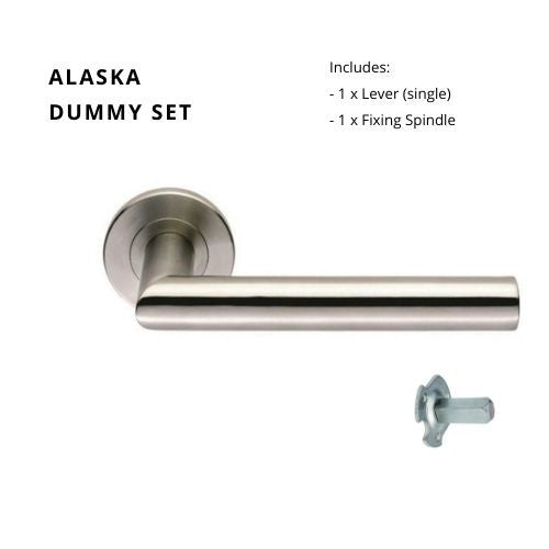 316SS Alaska Dummy  - Right Hand in Satin Stainless