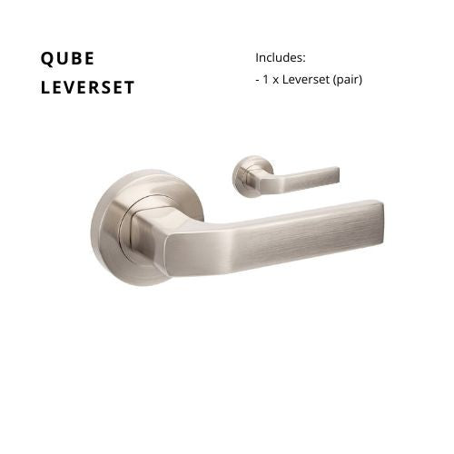 Qube Dummy - Non Handed in Brushed Nickel