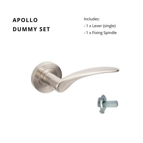 Apollo Dummy Set - Left Hand in Brushed Nickel