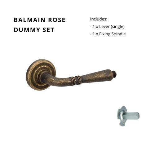 Balmain Dummy Set - Right Hand in Rustic Brass