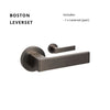 Boston Lever Set in Graphite Nickel
