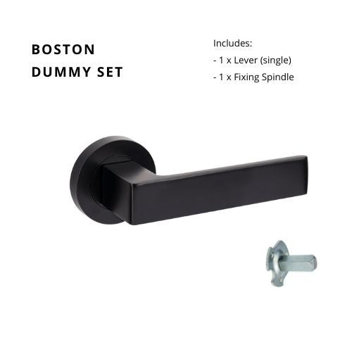 Boston Dummy Set - Non Handed in Black