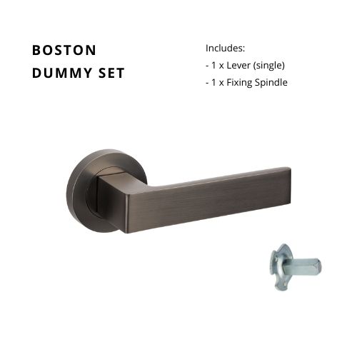 Boston Dummy Set - Non Handed in Graphite Nickel