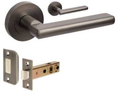 Epic Privacy Set, Includes Privacy Latch in Graphite Nickel