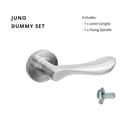 Juno Dummy Set - Left Hand in Satin Chrome