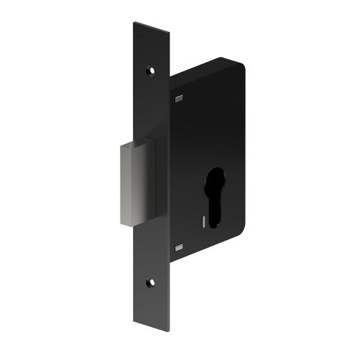 Euro Dead Lock - 45mm Backset in Black