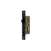 Narrow 30mm Backset Sliding Door Mortice Lock, Case Size 50mm in Black