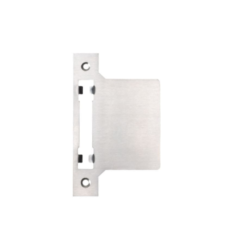 Extended Strike Plate, to suit 1139, 1140 & 1156 Roller Lock in Satin Stainless