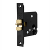 Sliding Door Mortice Lock - Claw Type in Black