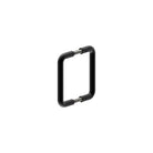 Pull Handle Ø12mm Concealed Fix in Black