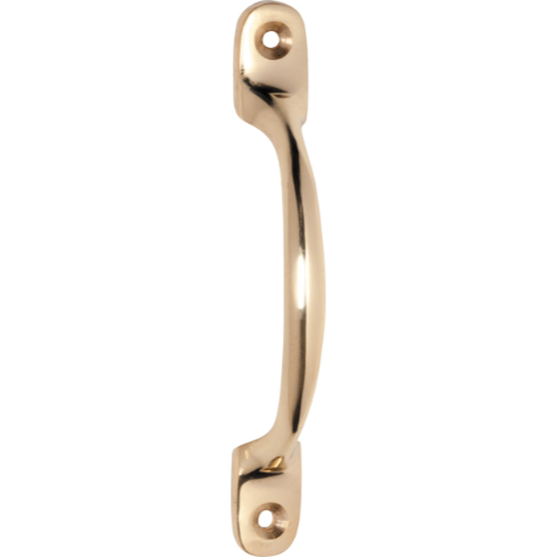 Pull Handle Standard Polished Brass L100xP26mm in Polished Brass