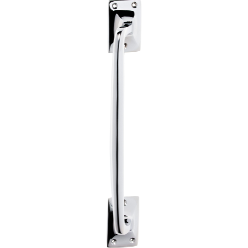 Pull Handle Classic Offset Chrome Plated H305xW42xP60mm in Chrome Plated