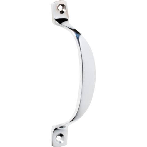 Pull Handle Offset Chrome Plated H100xP20mm in Chrome Plated