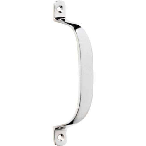 Pull Handle Offset Chrome Plated H130xP23mm in Chrome Plated